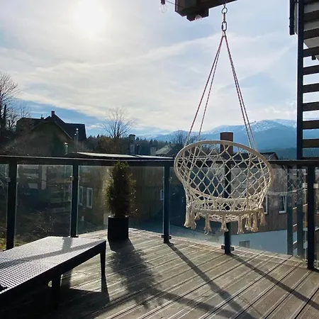 Apartment Pod Gwiazdami Z Kominkiem - Scisle Centrum - Sauna - Widok Na Gory - Taras 30m2 *
